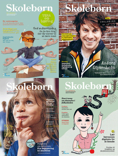 Skolebørn forside