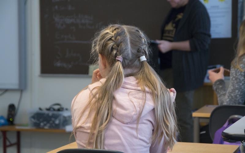 pige i klassen