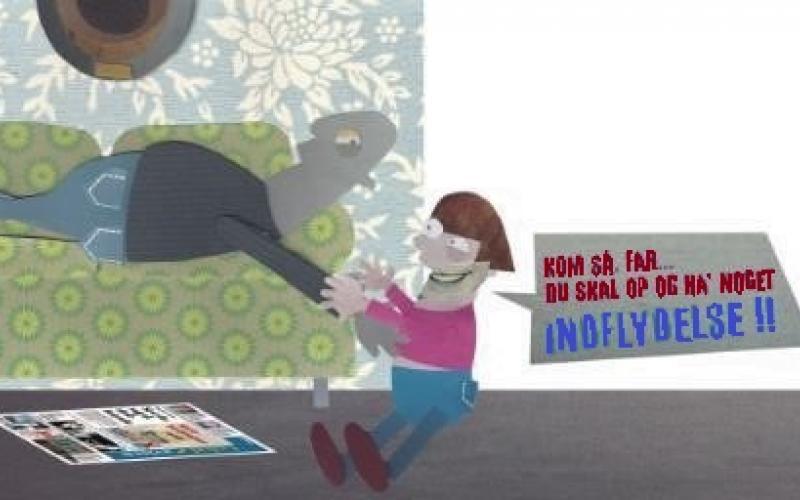 på banen